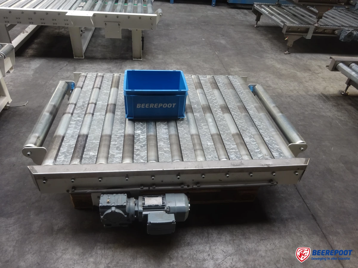 Aangedreven rollenbaan